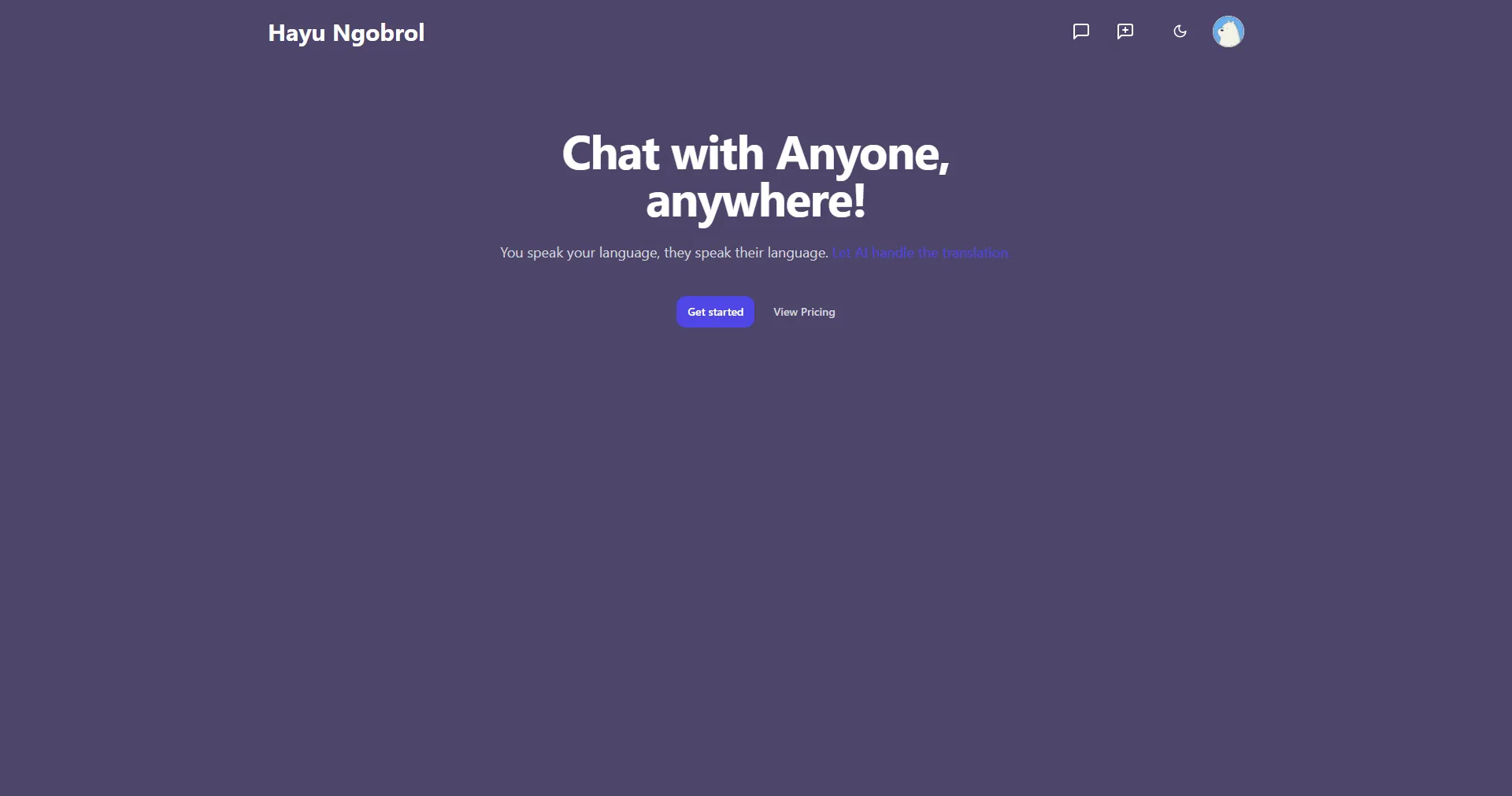 Homepage
