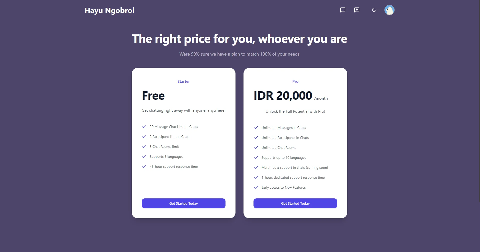 Pricing