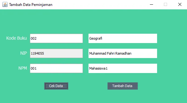 Transaction Form